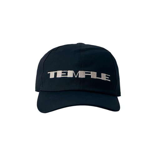 Rick Owens DRKSHDW Embroidered Baseball Cap - Black/Pearl - RA01F4478-TE-M9