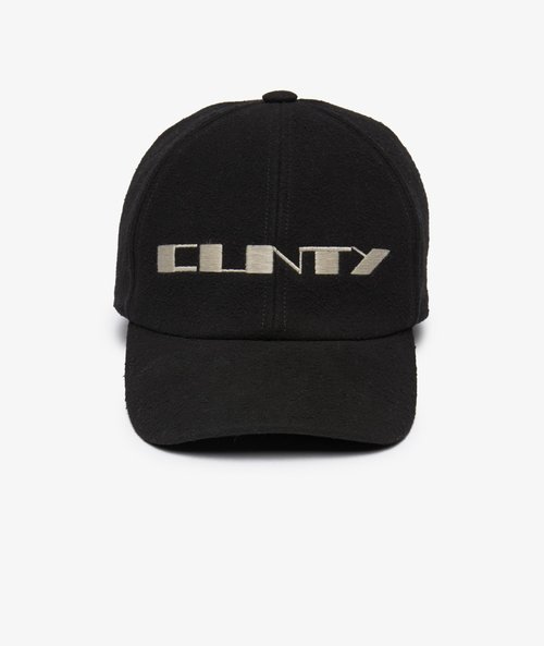 Rick Owens DRKSHDW Embroidered Baseball Cap - RA02E7478-BMO-M6