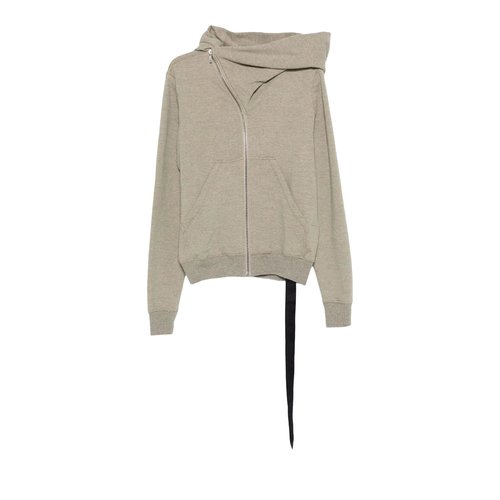 Rick Owens DRKSHDW Felpa Mountain Hoodie - Greyelange - DU01F4286 FGM 178