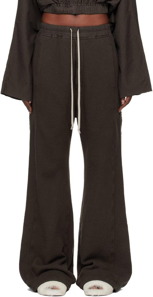 Rick Owens DRKSHDW Gray Concordians Pusher Sweatpants - Dark Dust - RS02E7336-FS-78