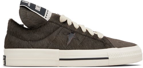 Rick Owens DRKSHDW Gray Converse Edition Onestr - Drkdust/Black - DC02EX796 A14R07809