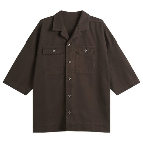 Rick Owens DRKSHDW Magnum Tommy Shirt - Dark Dust - RU01F4290-CVS-78