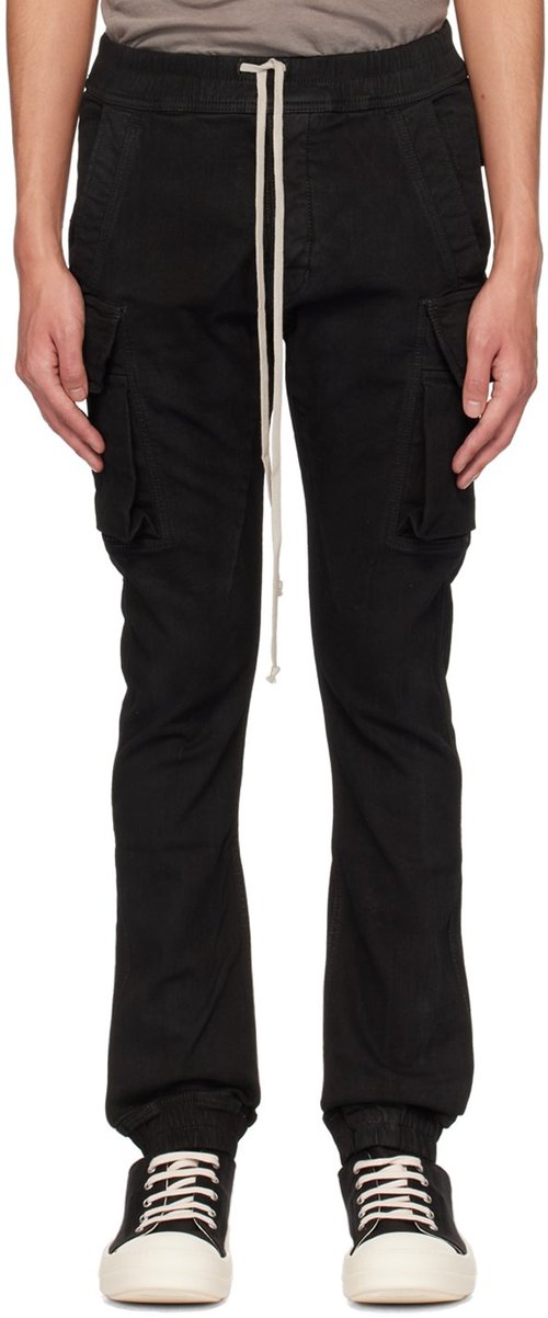 SB - Rick Owens DRKSHDW Mastodon Cut Denim Cargo Pants 