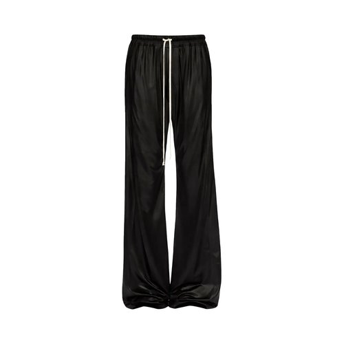 Rick Owens DRKSHDW Pantaloni Wide Pusher Pants - Black - RS01F4336-JL-09
