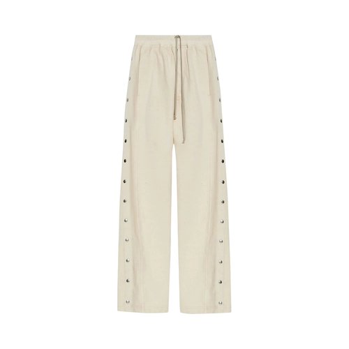 Rick Owens DRKSHDW Pusher Sweatpants | Tan | Size S - RS01E3336-FN-21