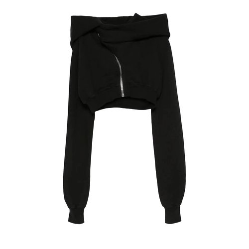 Rick Owens DRKSHDW Rib Long-Sleeve Shirt - RS02E7217-RN-09