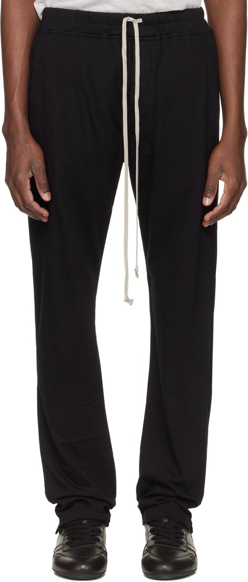Rick Owens DRKSHDW Temple Berlin Drawstring Sweatpants - Black - DU01F4392 RN09