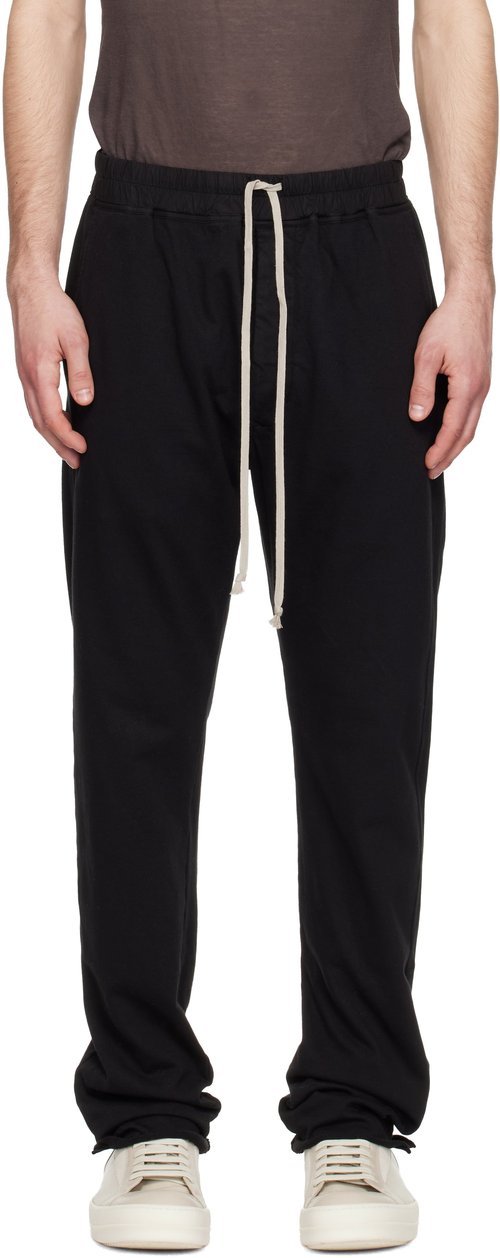 Rick Owens DRKSHDW Temple Berlin Drawstring Sweatpants - Black - RU01F4392-RI-09
