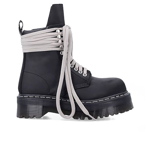 Rick Owens DRKSHDW x Dr. Martens Quad Sole Steel Toe Boot - Black - DM02E6813-9001-09