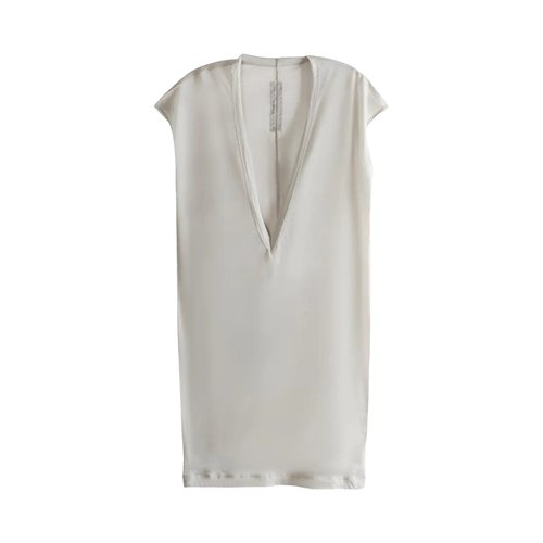 Rick Owens Dylan T-Shirt - Pearl - RU02E1157-UC-08