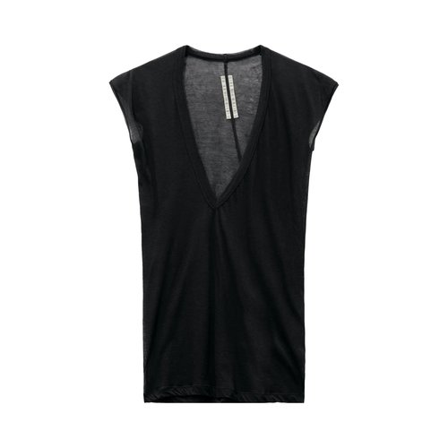 Rick Owens Dylan T-Shirt - Black - RU02E1157-UC-09