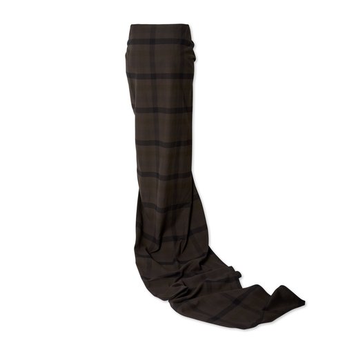 Rick Owens Edfu Skirt - Dark Dust/Plaid - RP02C1314-78P