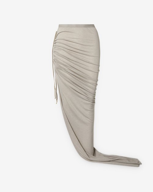 Rick Owens Edfu Skirt - Pearl - RP02E4359-JR-08