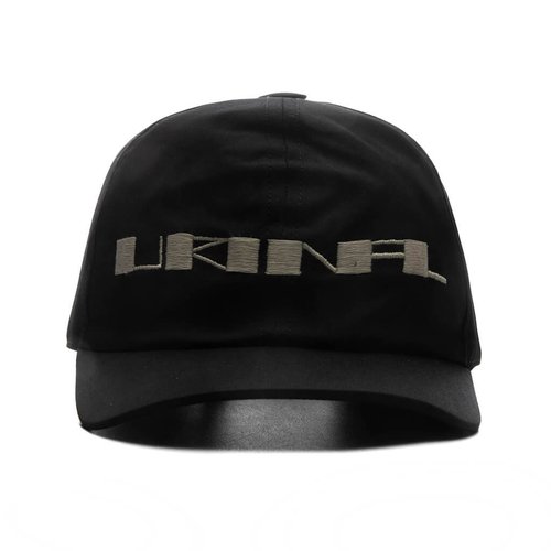 Rick Owens Embroidered Baseball Cap - Black/Pearl - RA01F4478-TEE-10