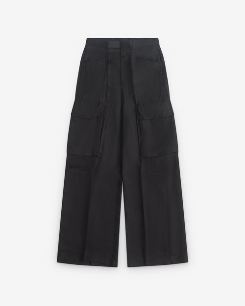 Rick Owens Firbanks Cargo Pant - Black - RP02E4354K