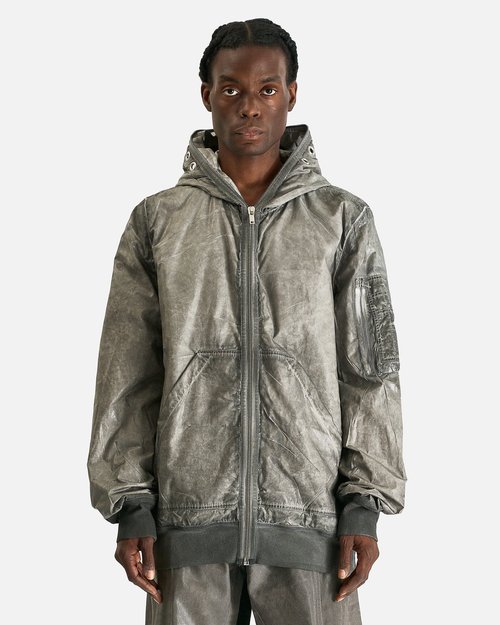 Rick Owens Gimp Flight Bomber - Darkdust - RU01E3772-PF-78-S