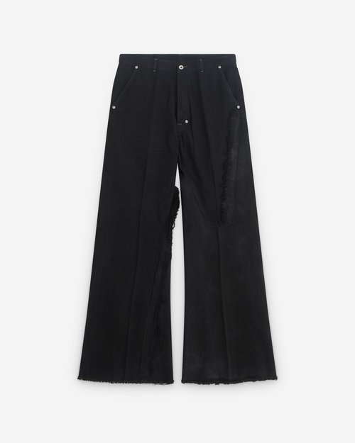 Rick Owens Denim Joris Trousers - Black - RR02E1308 BBCL 09