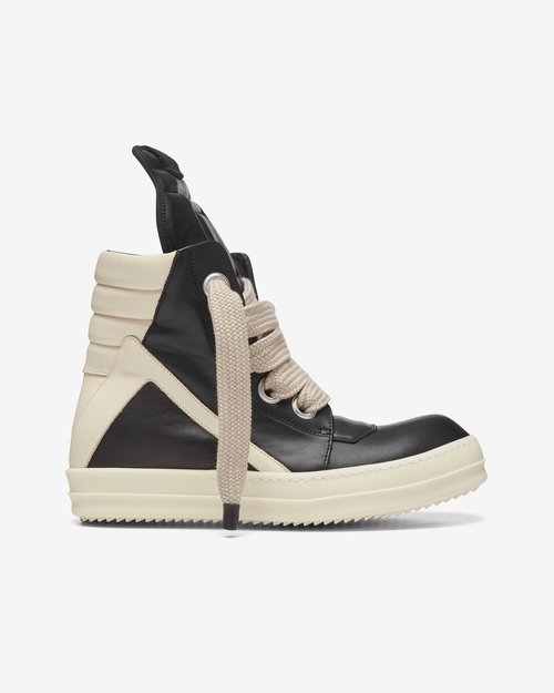 Rick Owens Jumbolace Geobasket - Macassar/Milk - RU01F2898-LC-W2