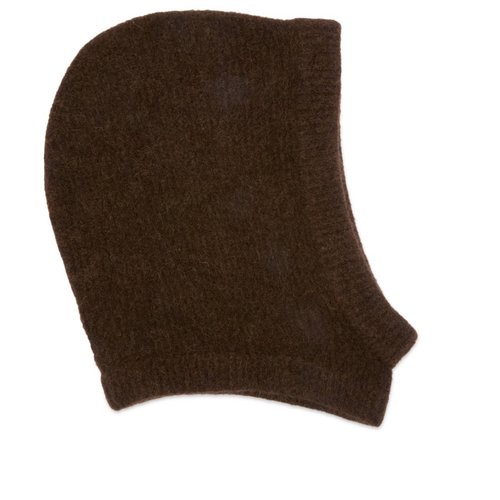 Rick Owens Knit Hood - Brown - RU02E1481-KWP-04