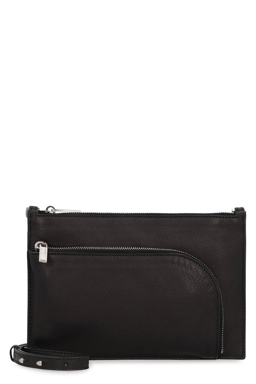 Rick Owens Leather Clutch - RA02C0320-CN-09