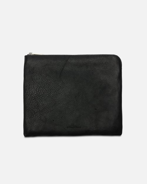 Rick Owens Leather Travel Liquid Bag - Black - RR02E1419-LBU-09
