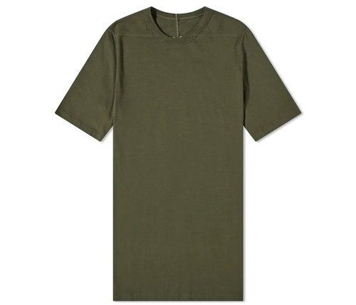 Rick Owens Level T-shirt - Green - RU02B2264-JA-15