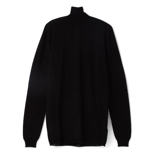 Rick Owens Level Turtle Sweater Black - RU02E1624-M-09