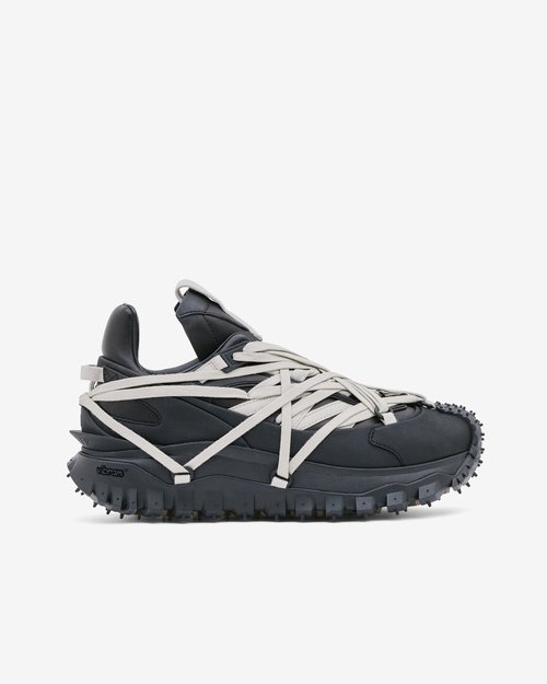 Rick Owens Moncler Trailgrip Megalace - Black - MU02D4M10
