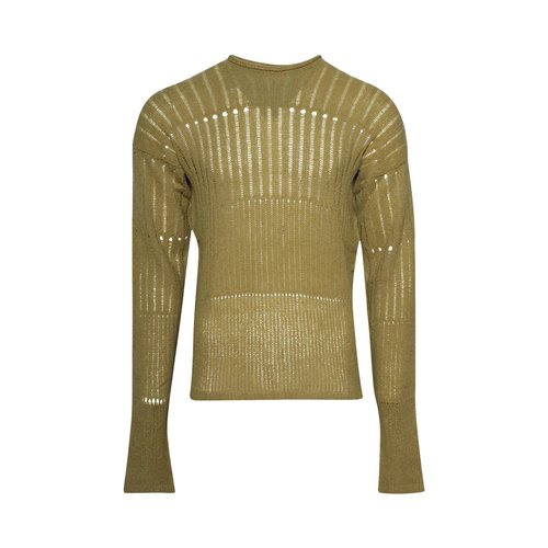 Rick Owens Oversized Pull Sweater - RU01E5681-KG-ID