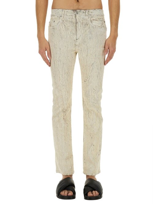 Rick Owens Men's Pants Headon Utility White