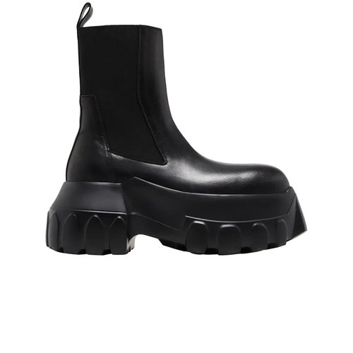 Rick Owens Porterville Beatle Mega Tractor - Black - RU02D6860-LOO-99