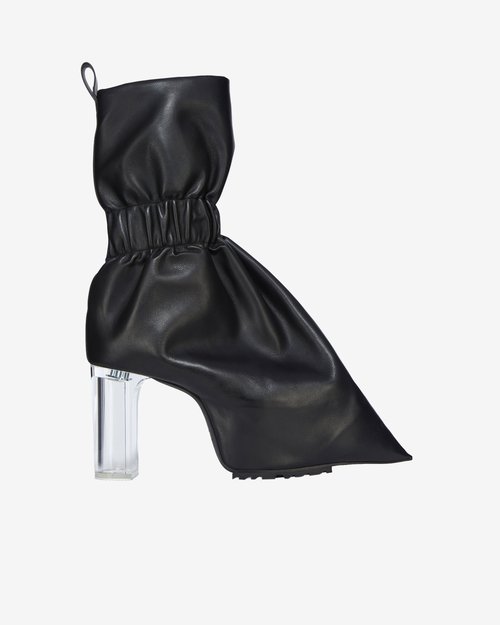 Rick Owens Pull On Cuffed Taquito - Black - RR01F2844 LCN0 90