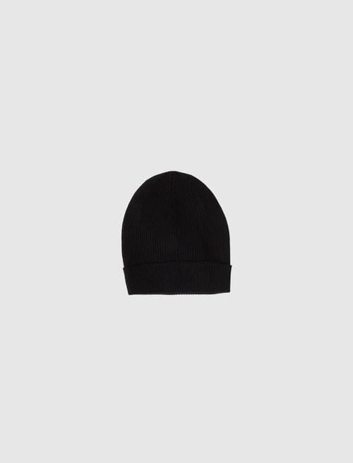 Rick Owens Ribbed Beanie - RU02E1495-RIBM-09