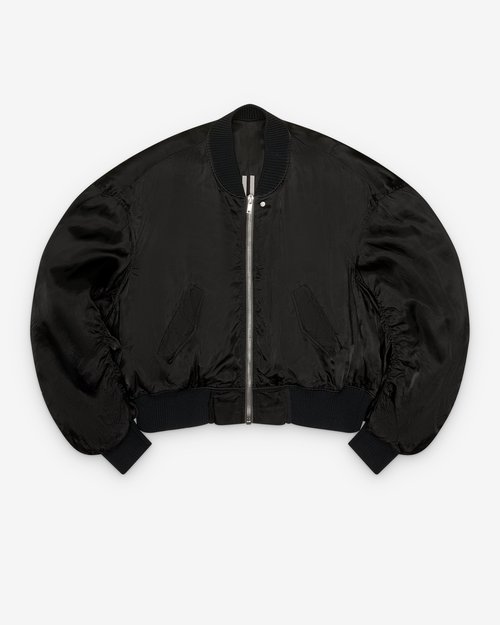 Rick Owens Secchia Flight Bomber - Black - RP01F6744 N 09