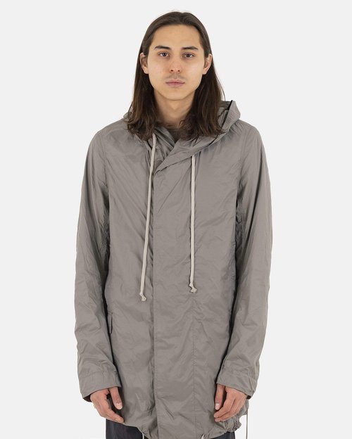 Rick Owens Short Fishtail Parka - Dust