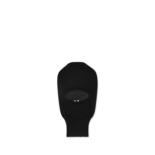Rick Owens Skull Ski Mask - Black - RU02B2478