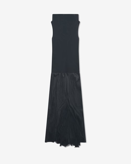 Rick Owens Sliced Dress - Black - RP01F6558-JS-KS