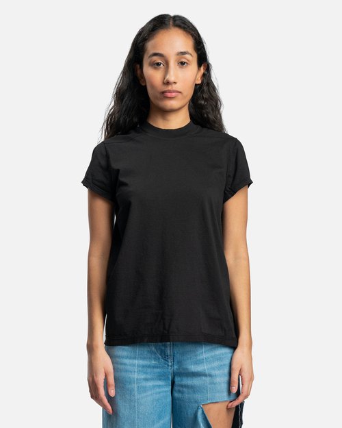 Rick Owens Small Level T-Shirt - Black - RS02B4208-RN-09