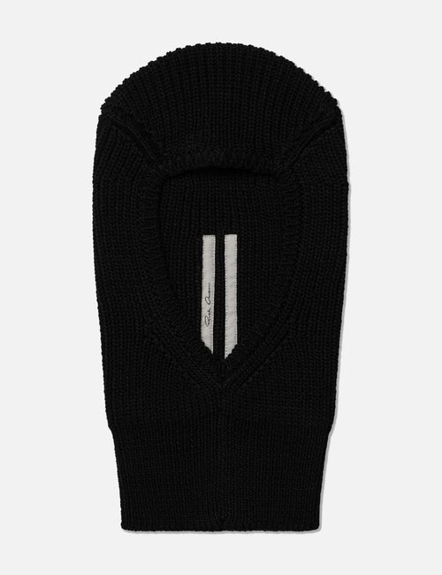 Rick Owens Sphinx Skull Balaclava - 09 Black