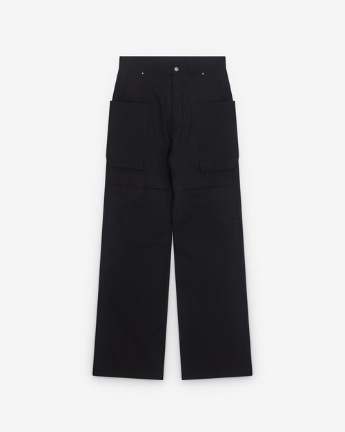 Rick Owens Stefan Trousers - Black - RU02E1346WGP