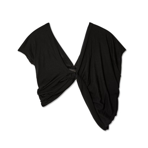 Rick Owens Straytukay Knit Top - Black - RE0007109-UC-09