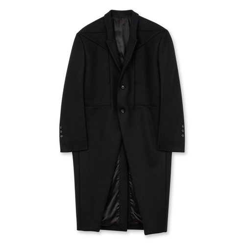 Rick Owens Straytukay Jumbo Tatlin Coat 'Black' - RE0005936