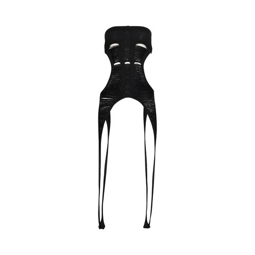 Rick Owens Tanja Long Tank Strapless Top - RO01E7646-KGR-DM