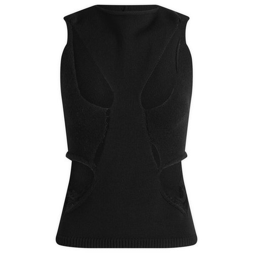 Rick Owens Maglia Tanja Top - Black - RO02E4662-KWV-WP