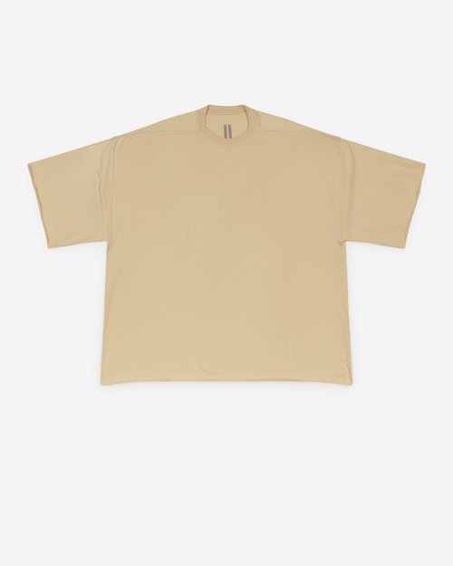 Rick Owens Tommy Tee - Sand - RU01F2283 JA 138