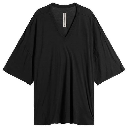 Rick Owens V Tommy T-Shirt - Black - RR01F2279-BH-09