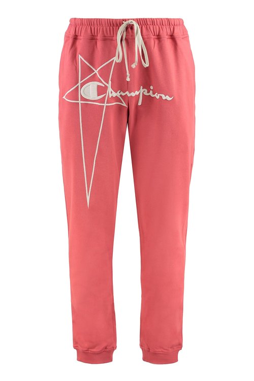 Rick Owens X Champion Cotton Sweatpants - CM02C9243CHFE_73