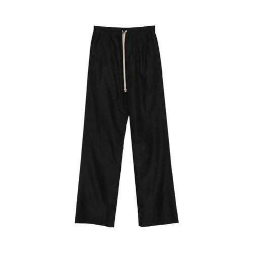 Rick Owens x Moncler Woven Drawstring Pants - Black - MU01F2A02 M8115