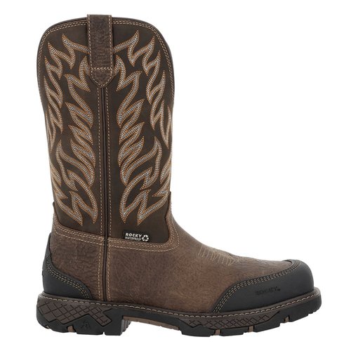 Rocky IrOnhawk Composite Toe Pull On Boots - Brown - RK.W0468