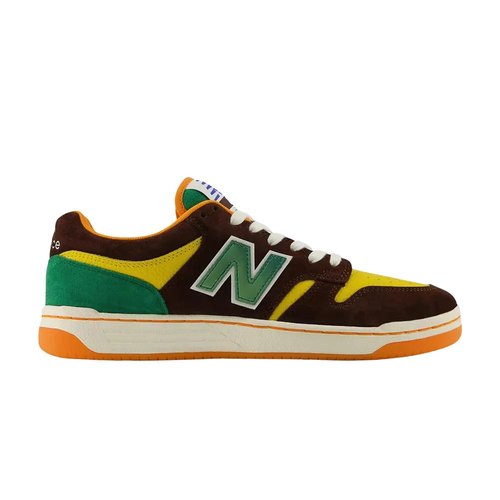 Rukus x New Balance Numeric 480 - Brown/Yellow - NM480RUK